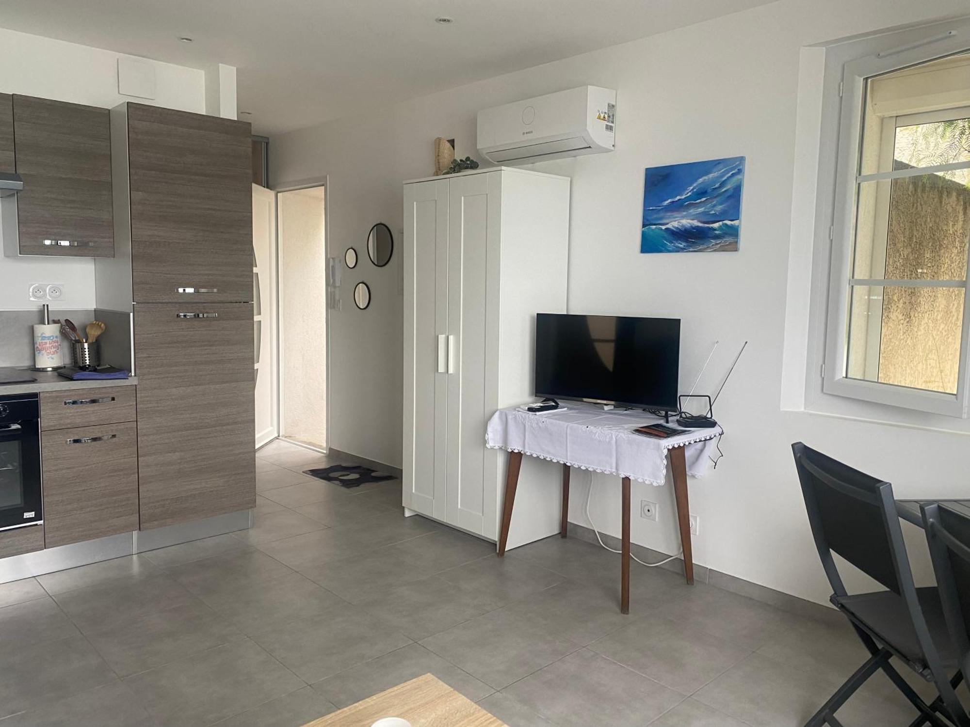 Splendide Studio Miramar Vue Mer Avec Terrasse Бандол Екстериор снимка